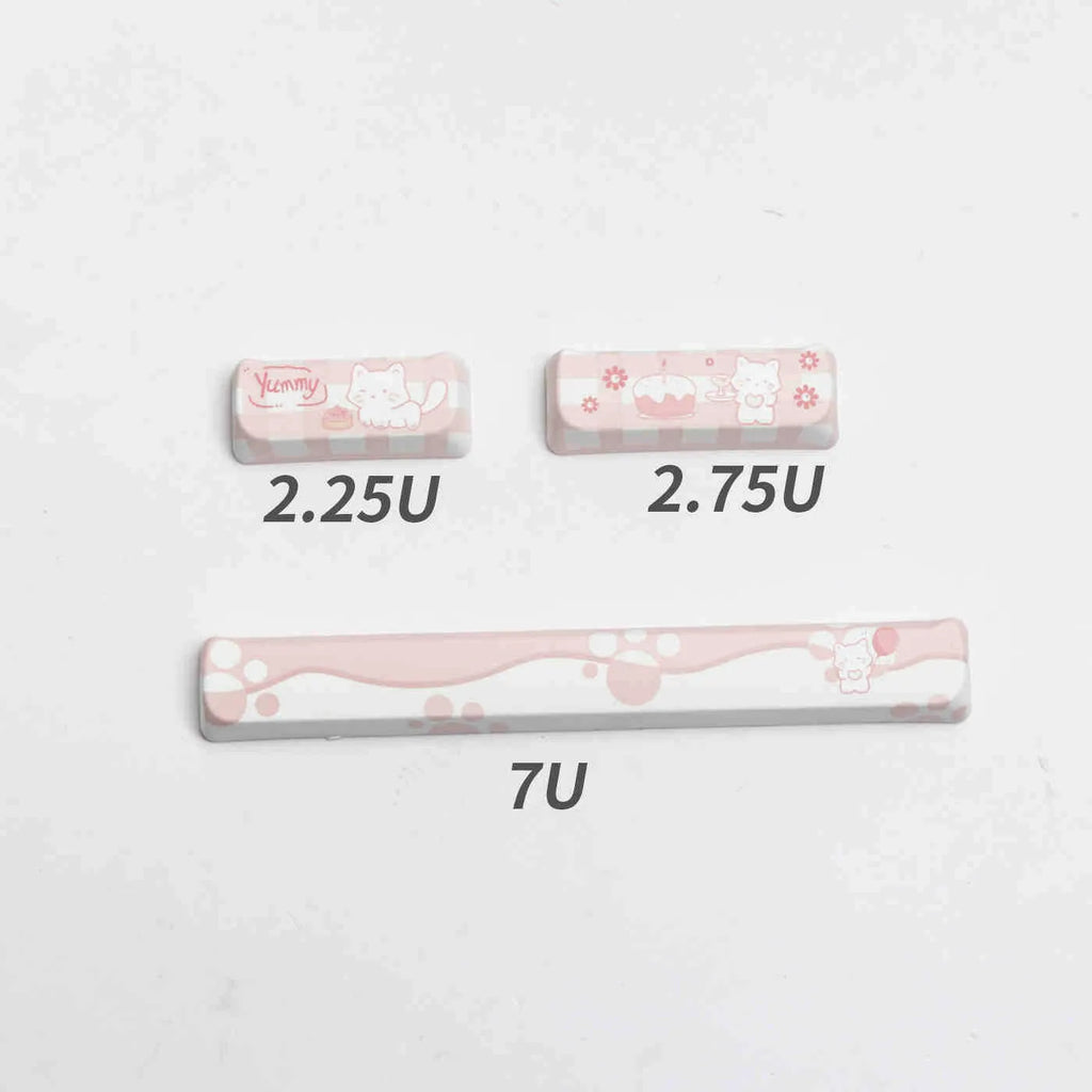 Full set PBT sublimation key caps for mechanical keyboards showing over 98 keys