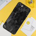 Forged carbon drop-resistant TPU phone case for iPhone with soft shell design
