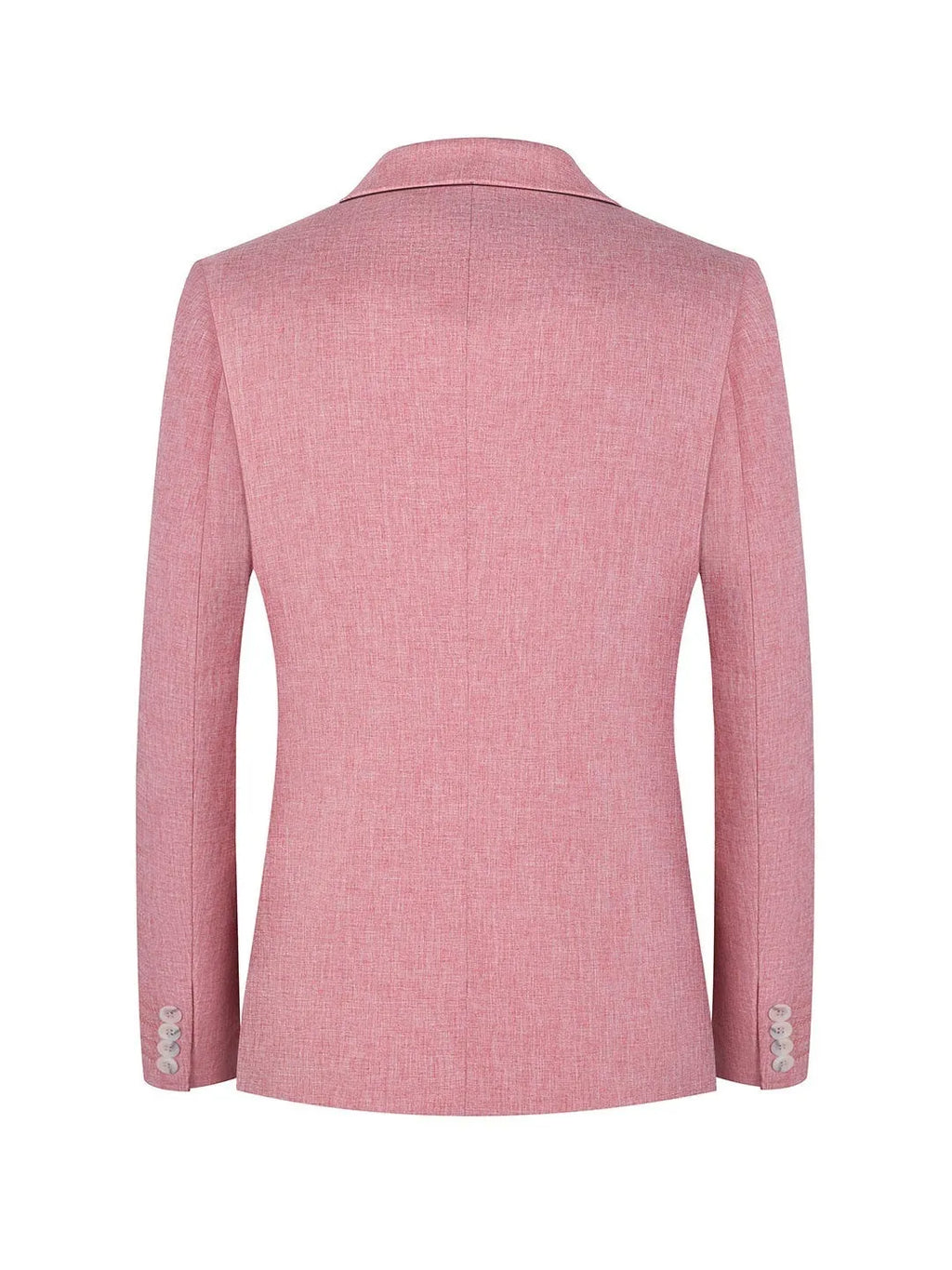 Men's pink and light blue western-style summer blazer with slim fit and Asian sizing options