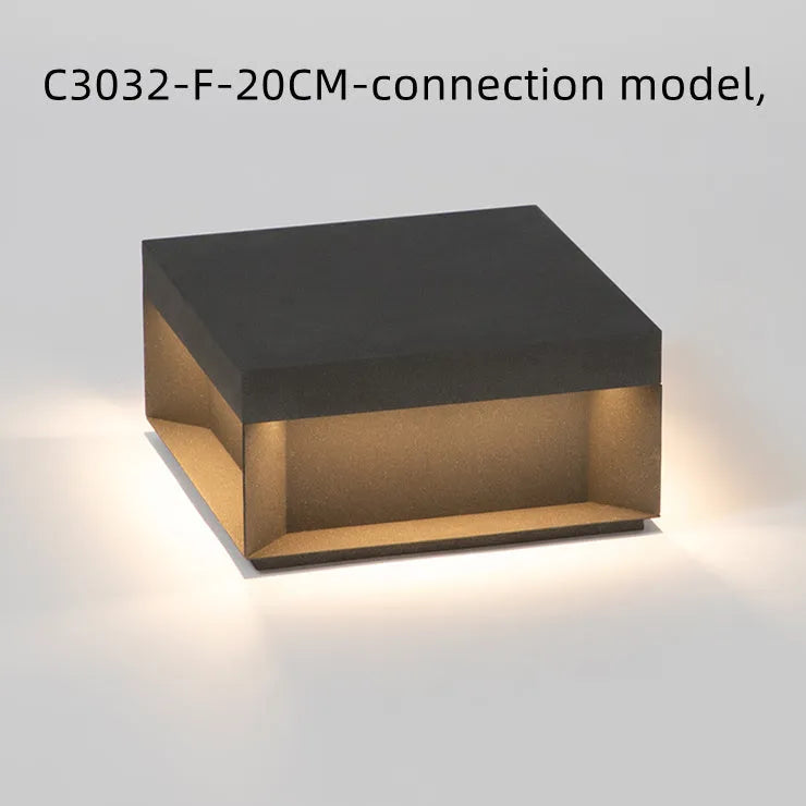 Solar garden light IP65 waterproof LED 5W in 20cm size for outdoor lawn
