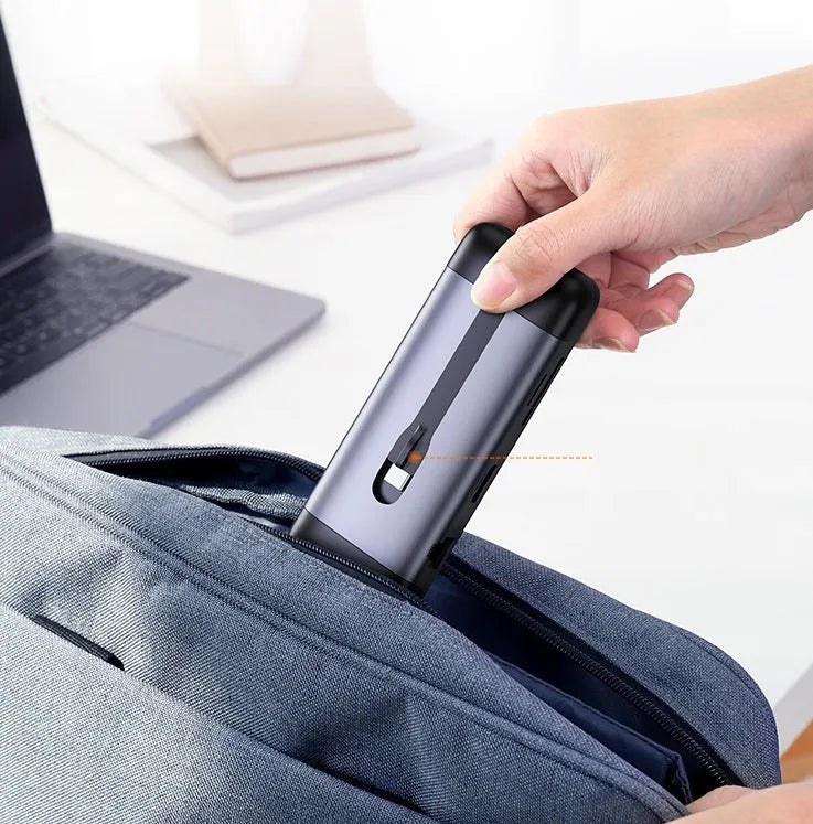 USB C expansion dock adapter with HDMI, USB 3.0 ports and optional Ethernet connectivity