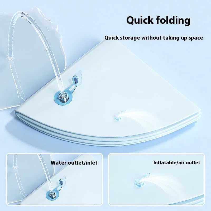 PVC pet water cooling mattress for cats in 100cm and 65cm sizes