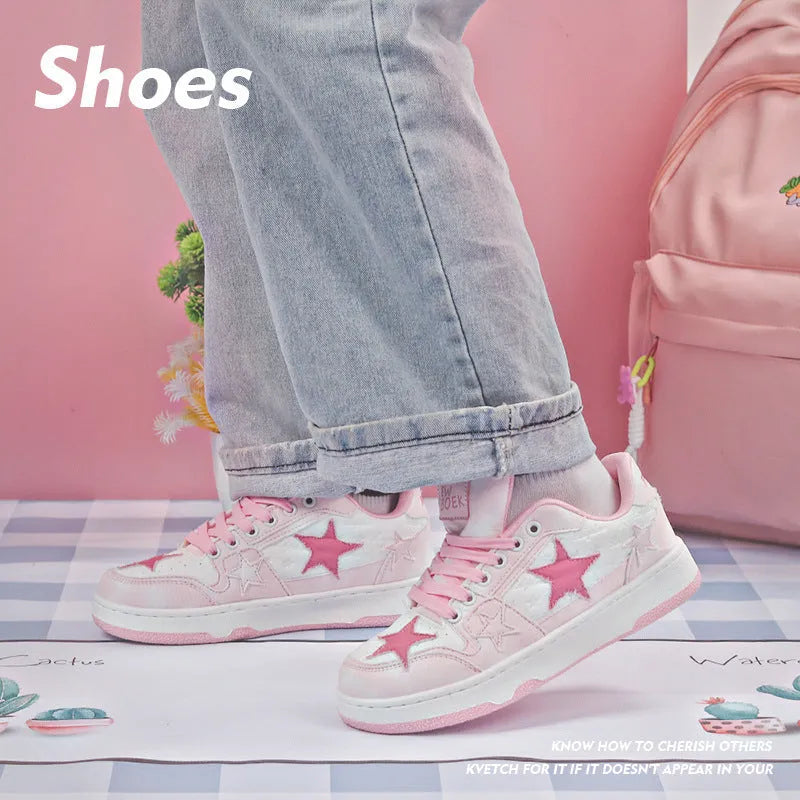 Denim skateboard shoes with rubber sole in black, green and pink colour options