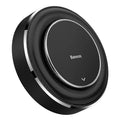 Aluminium car fragrance holder with round seat for aromatherapy tablets in black, red or silver