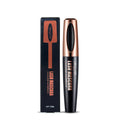 Black waterproof mascara tube for thick, long, curling lashes that resists smudging.