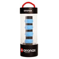 Silicone racket hand rubber buckle in seven colours measuring 17.6cm by 6.4cm