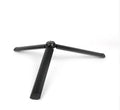 Black aluminium alloy phone tripod with handheld stabilizer for Apple iPhone compatibility