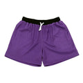Men's quick-drying mesh shorts in black red green purple blue colours for summer running and fitness