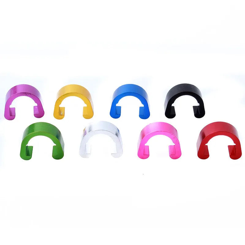 Aluminium alloy C buckle 10.2x13x5mm in multiple colours