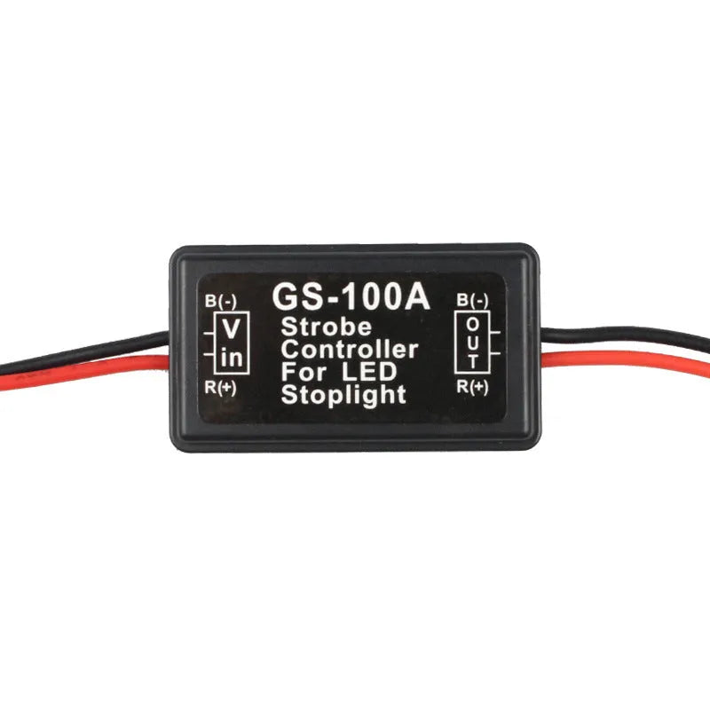 ABS auto taillight safety warning controller black 11cm 7cm 1cm car replacement part