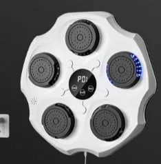 Bluetooth music boxing wall target hanging on wall with included glove for home fitness training