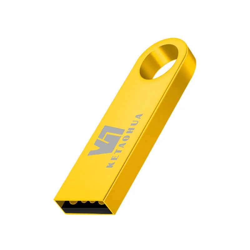 Customisable silver metal car-shaped USB flash drive on a white background.