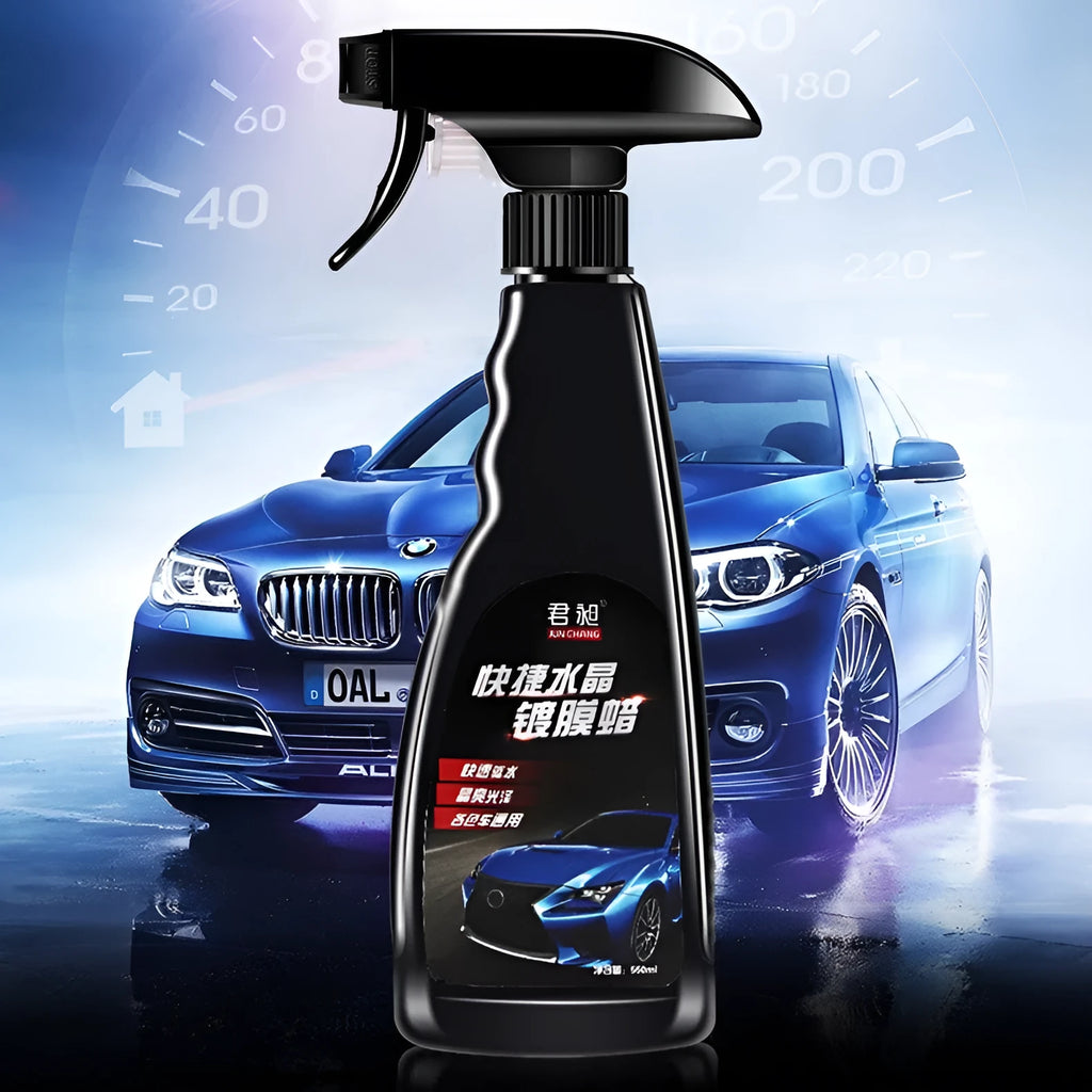 550ml bottle of automotive coating agent with nanometer crystal technology for car paint protection