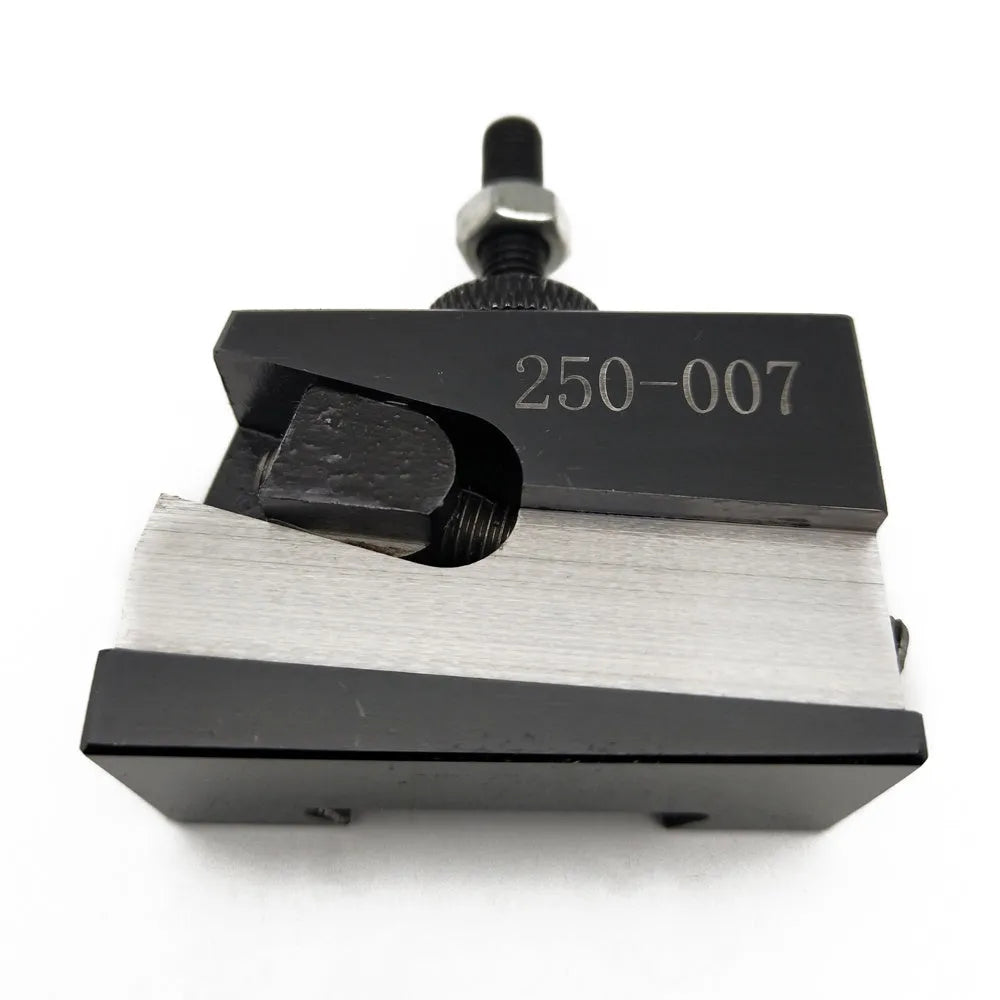 Machifit 250-000 hardened steel quick change tool post with holders for woodworking lathe