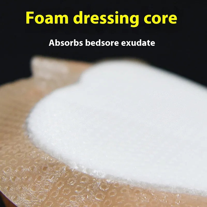 Large skin-colour silicone bedsore sticker for pressure relief and ulcer prevention