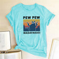 Short sleeve t-shirt with printed street style design in multiple colour options