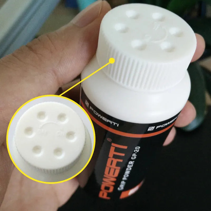 White magnesium carbonate sports anti-slip powder for badminton tennis weightlifting grip enhancement