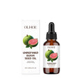 30ml bottle of guava seed oil skincare product with dropper for facial and body application