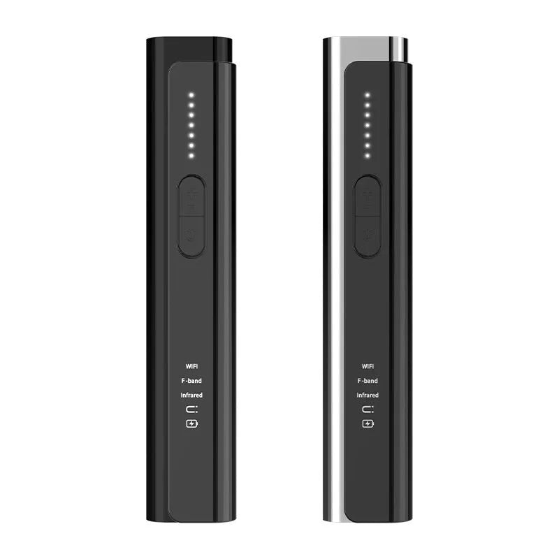 Signal Search anti spy camera detector in black or silver colour with 160mm dimensions