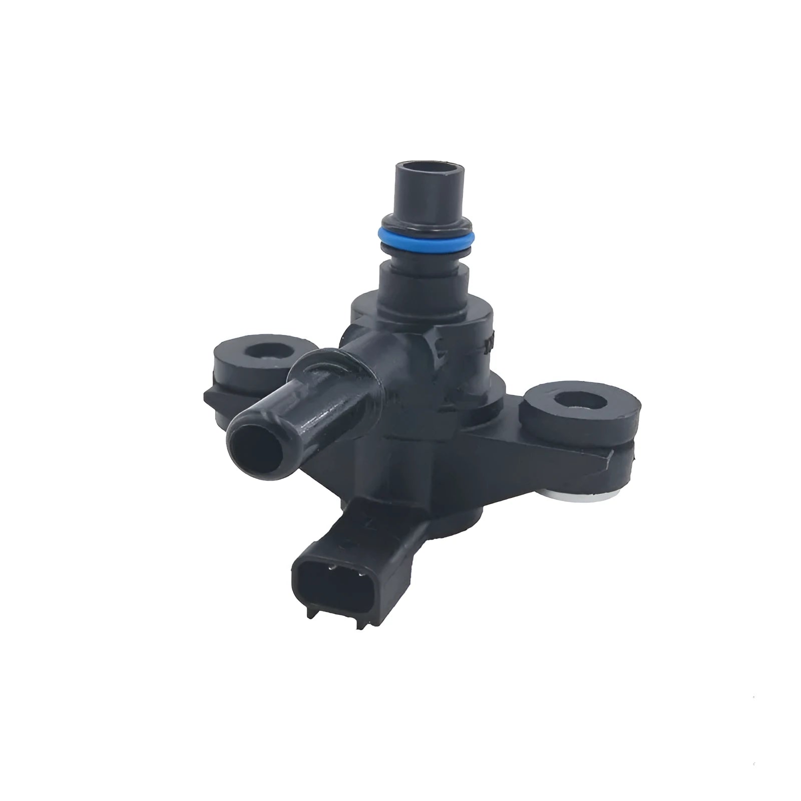 Black ABS automotive boost solenoid valve with part number AU5A-9G866-AB for Ford.
