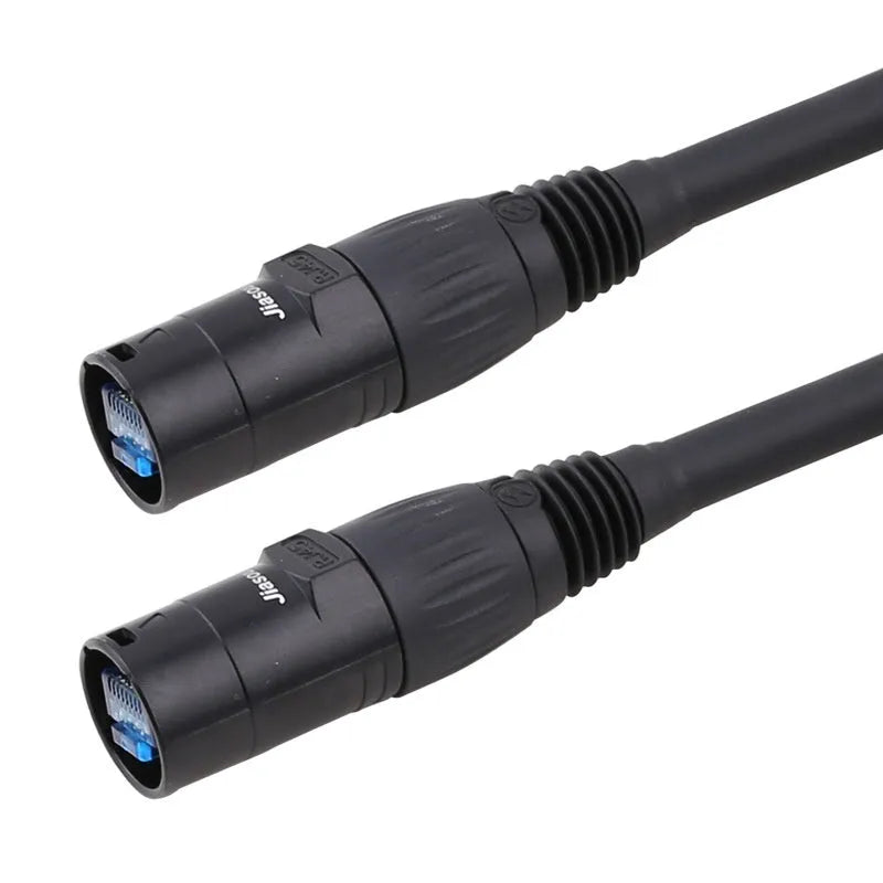 CAT6 RJ45 Ethernet network extension cable with plug connectors in multiple length options.