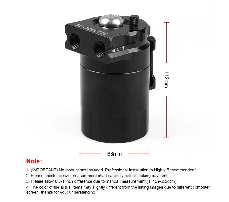 Aluminium alloy oil separator for Ford Expedition in choice of four colours