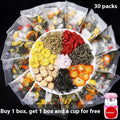 Honeysuckle Chrysanthemum Tea pyramid bags in box with 150g net weight and free tea cups