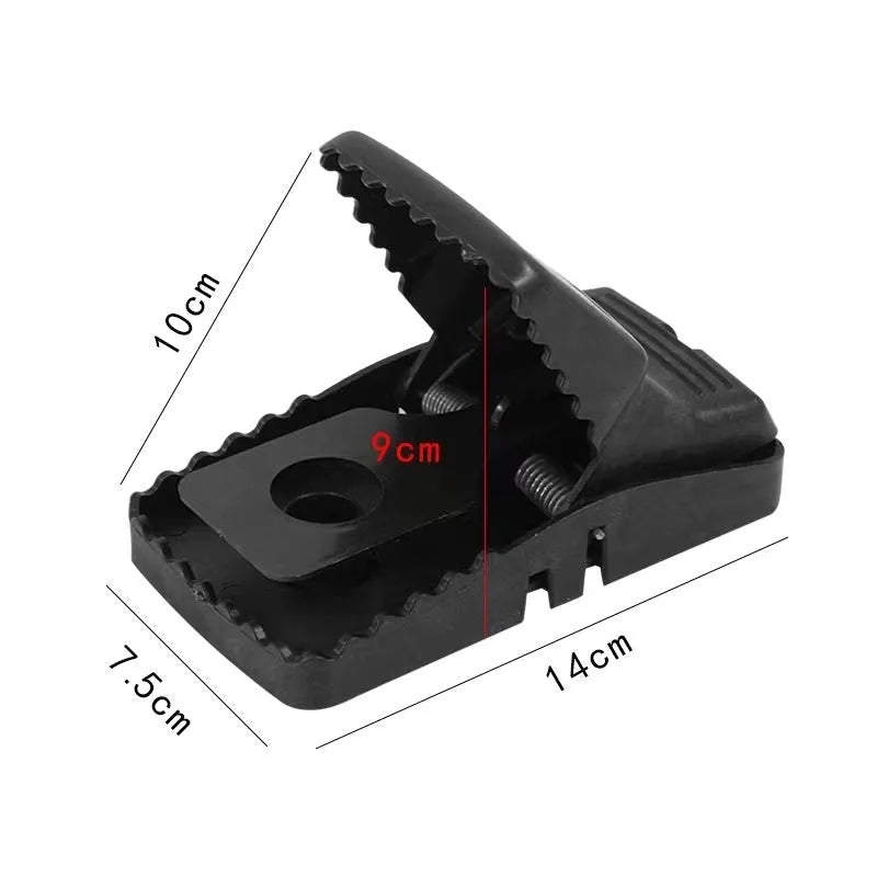 Automatic mouse trap cage with metal and plastic options in small, medium, and large sizes