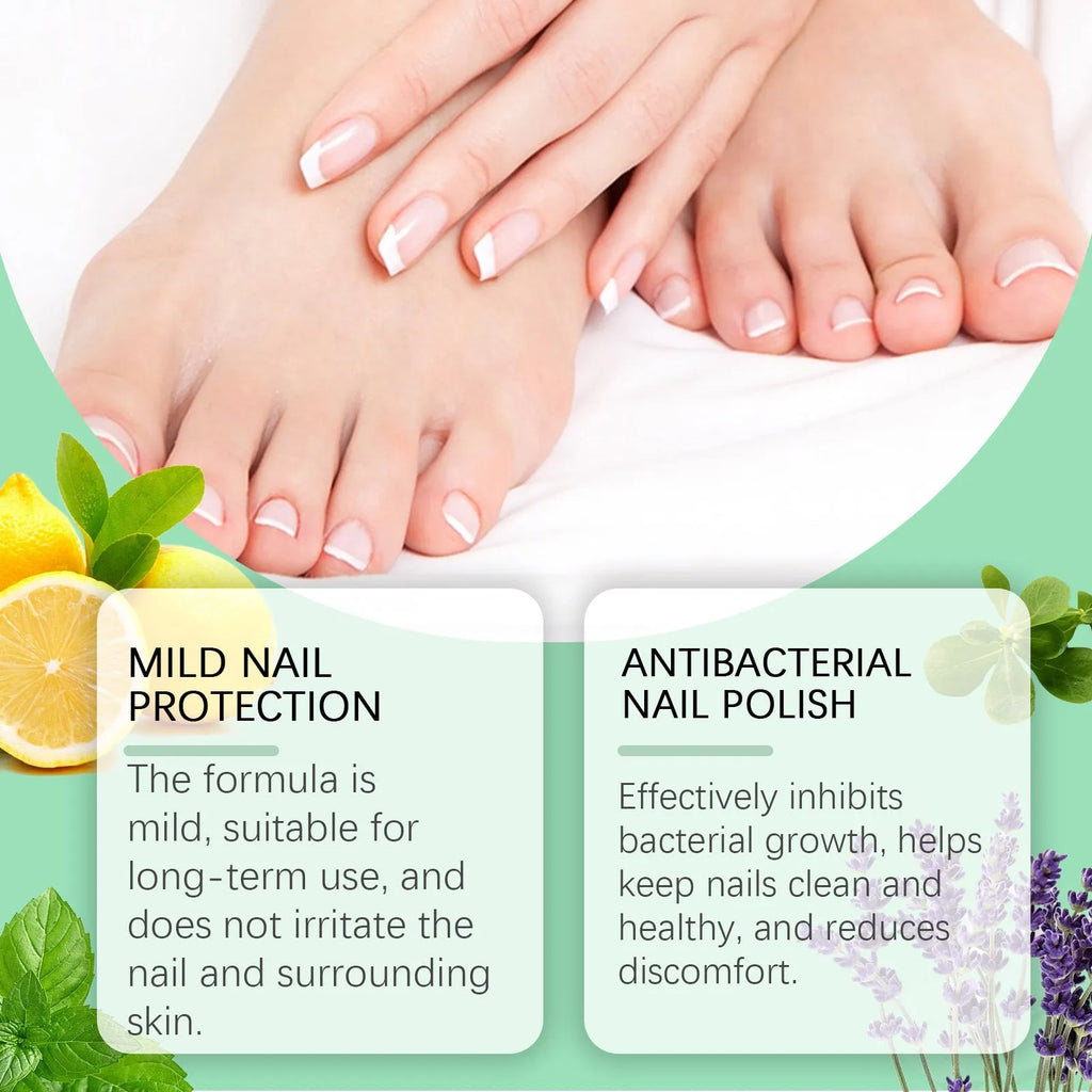 30ml bottle of nail care nursing solution for daily gentle cleaning