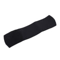 Rubber shin guard magic tape belt in red, blue, black, or white.