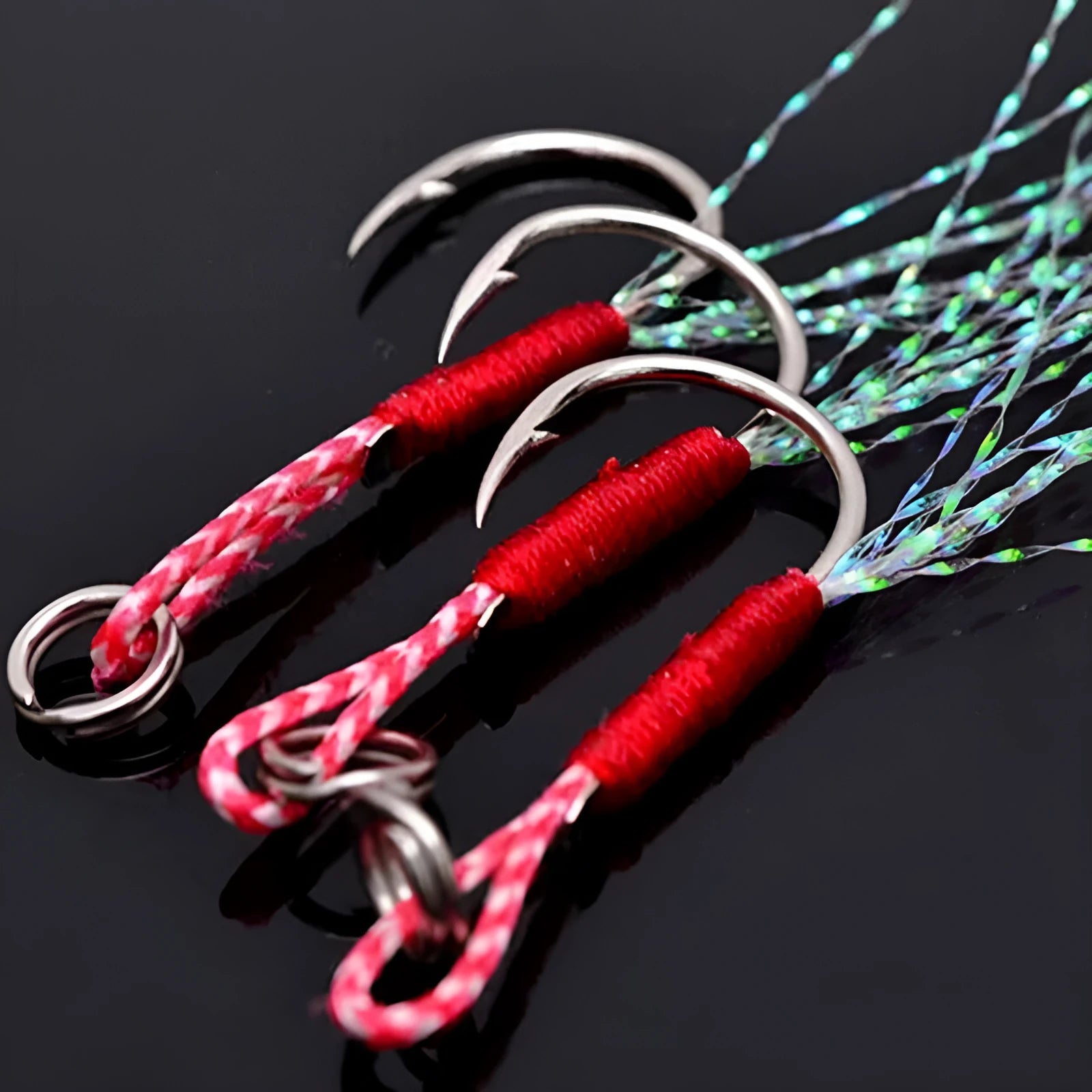 Bright wire iron plate single hook fishhook for boat and sea fishing, sizes 9 to 14.