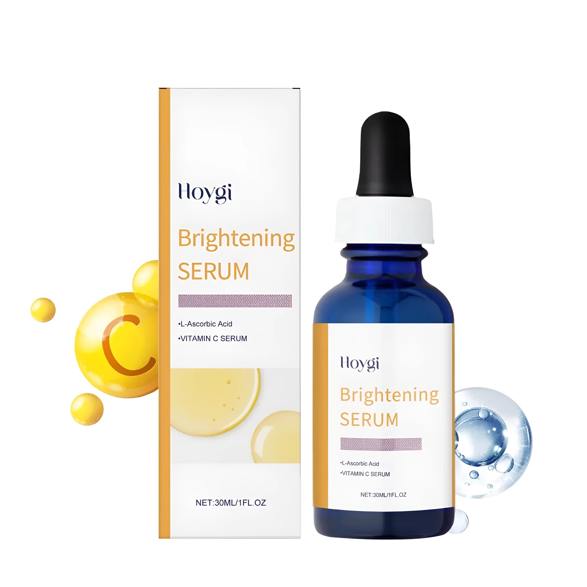 30ml Vitamin C Solution serum bottle with ascorbic acid and vitamin E