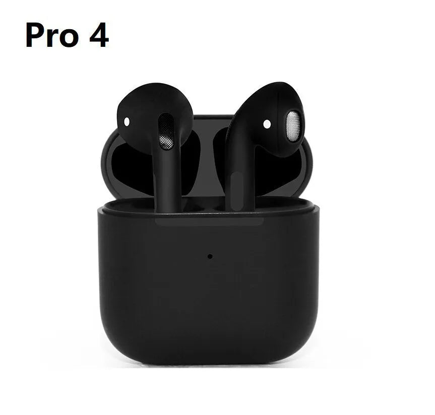 Pro4 Wireless Bluetooth sports headset in black or white colour with in-ear design for workouts