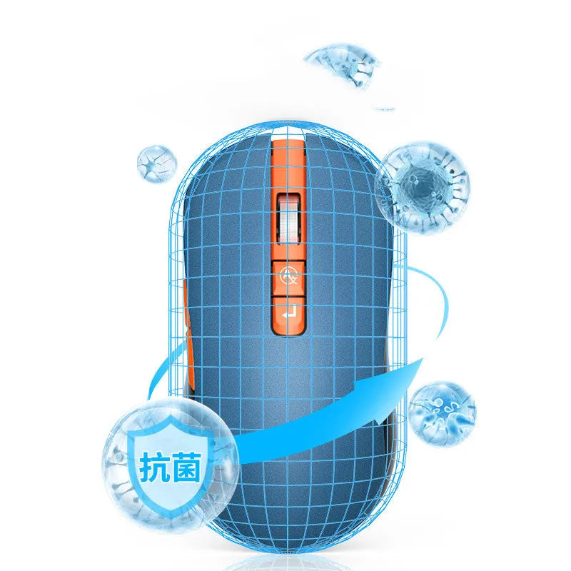 IFLYTEK wireless gaming mouse with voice control and optional noise reduction microphone