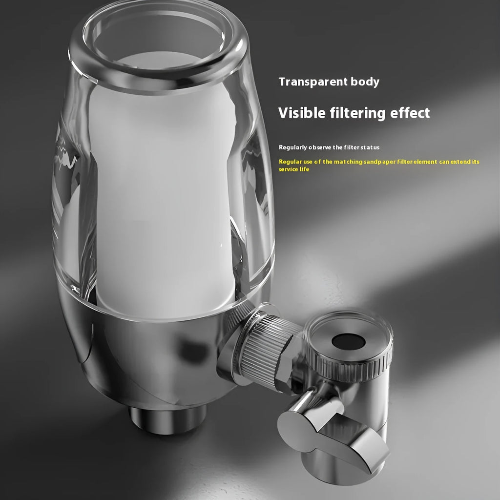 Direct drink faucet water filter with ceramic element for tap water