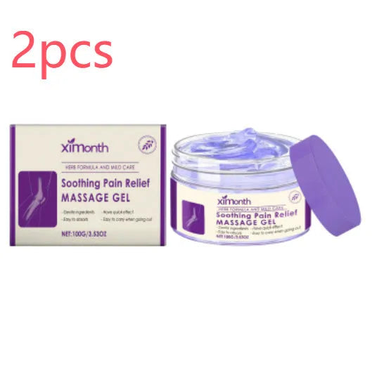 100g tube of body massage gel for daily care of knees, elbows and muscles.