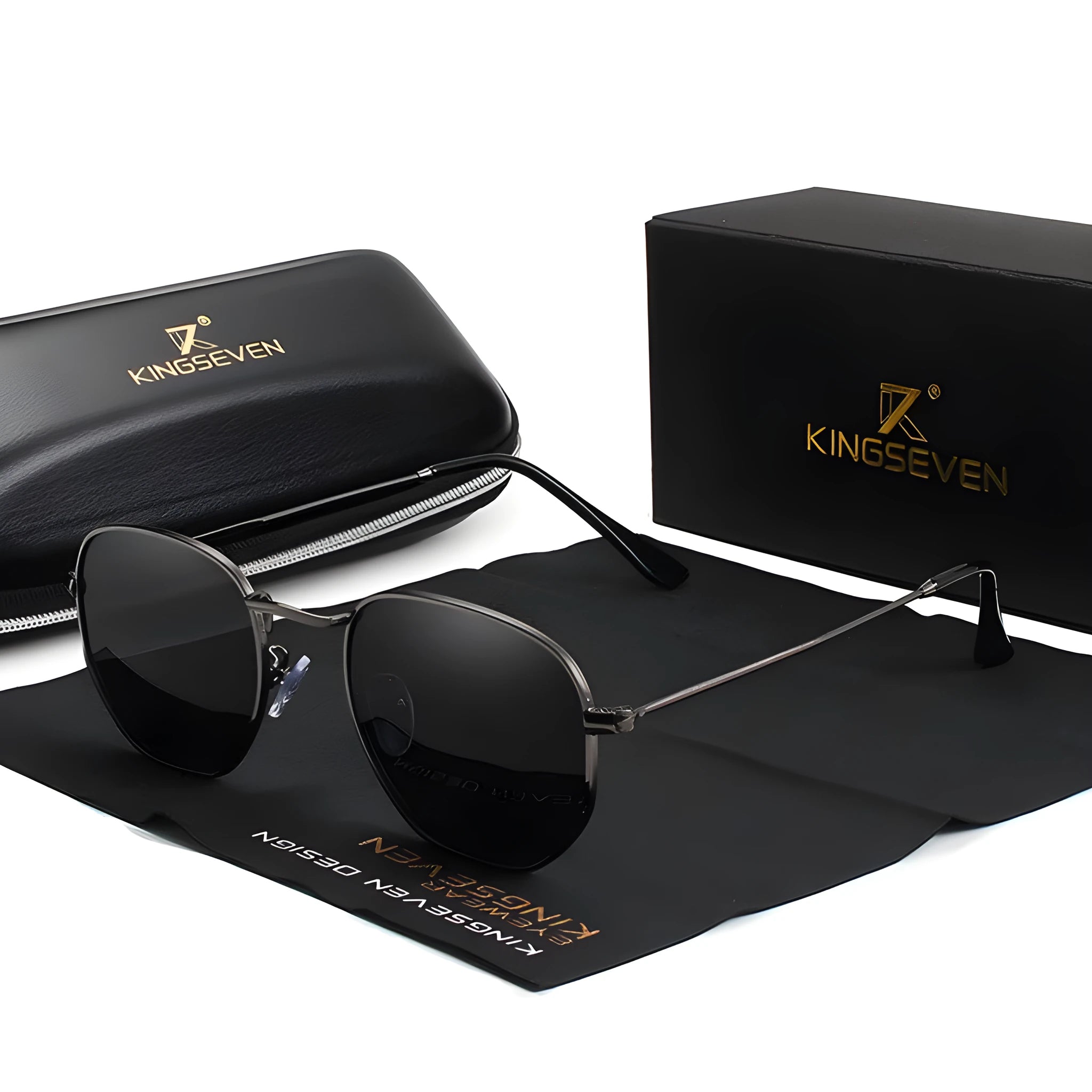 Classic round retro sunglasses for men with metal frame in multiple colour options
