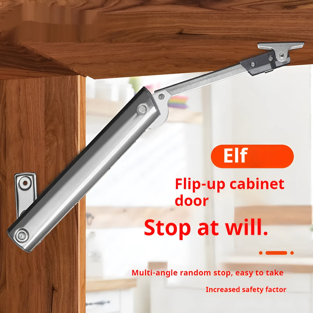 Cold rolled steel CRS tatami cabinet support rod with spring jackstay mechanism