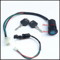 Waterproof plastic electric door lock actuator for car central locking systems with wiring connectors