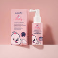 Children's probiotics white teeth cleaning spray bottle in strawberry and orange flavours for anticavity protection