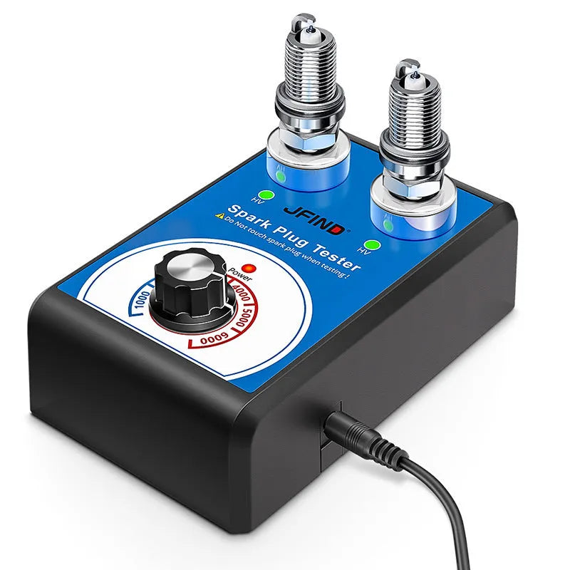 Car double hole plug ignition system detector for spark plug testing with American and European standard compatibility
