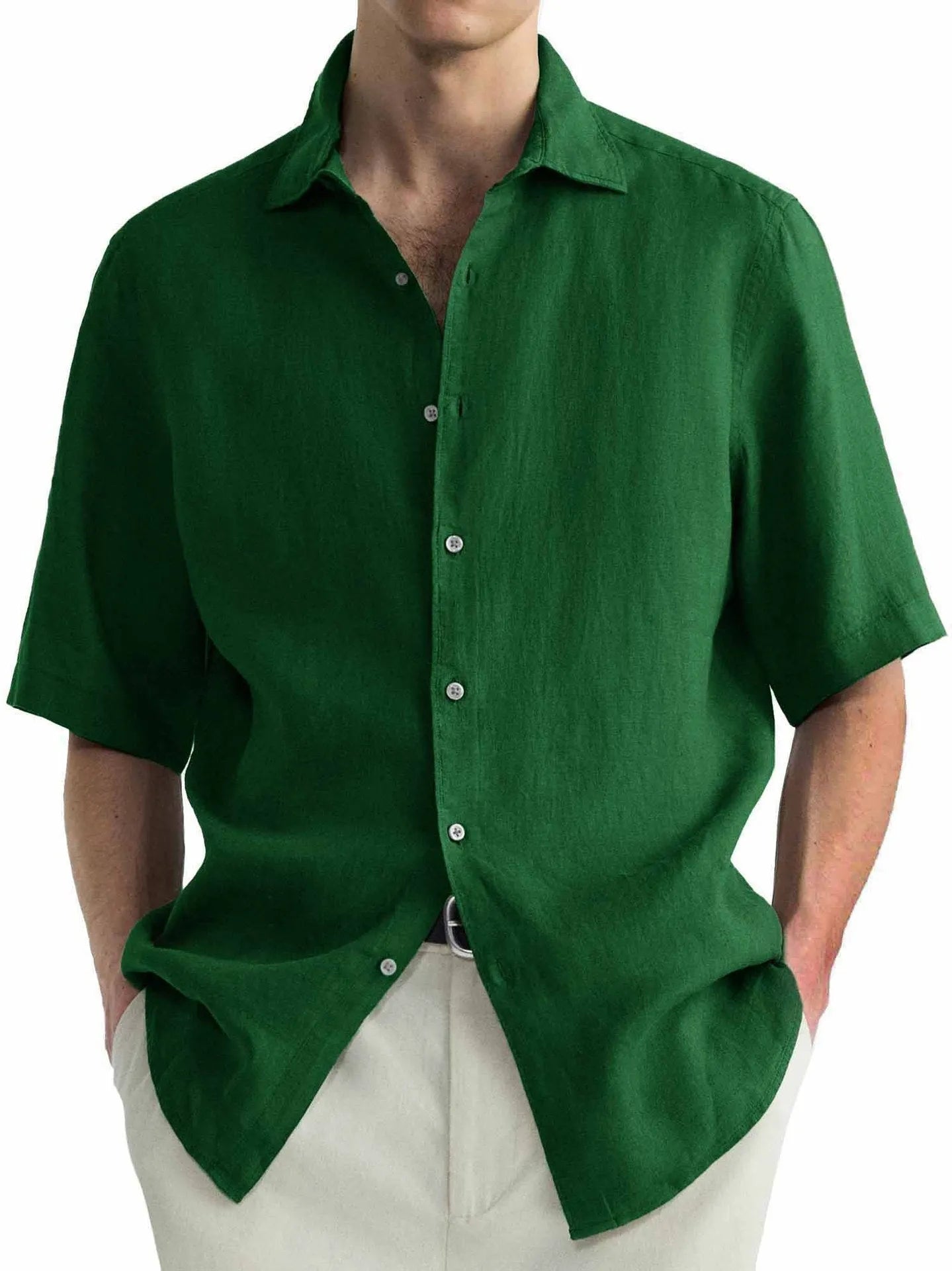 Men's casual washed cotton shirt cardigan in pure cotton fabric available in multiple colours and sizes