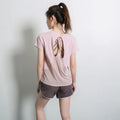 Women's short sleeve sports t-shirt in polyester available in multiple colours