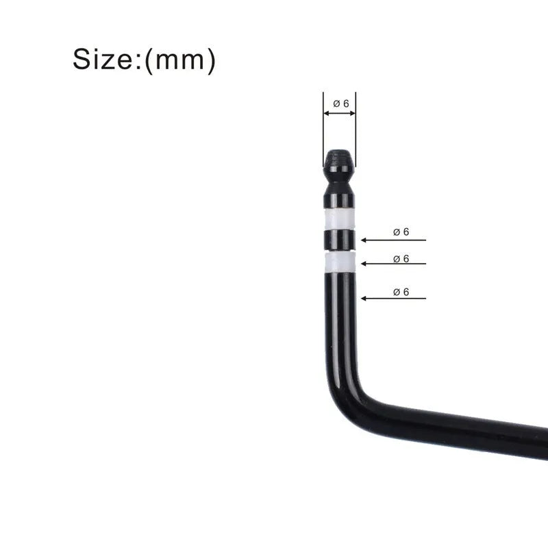 Metal guitar tremolo arm in black, blue, gold, and silver finish options