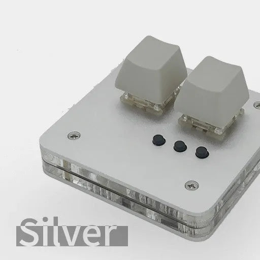 USB mini keyboard with multimedia keys in choice of four colours