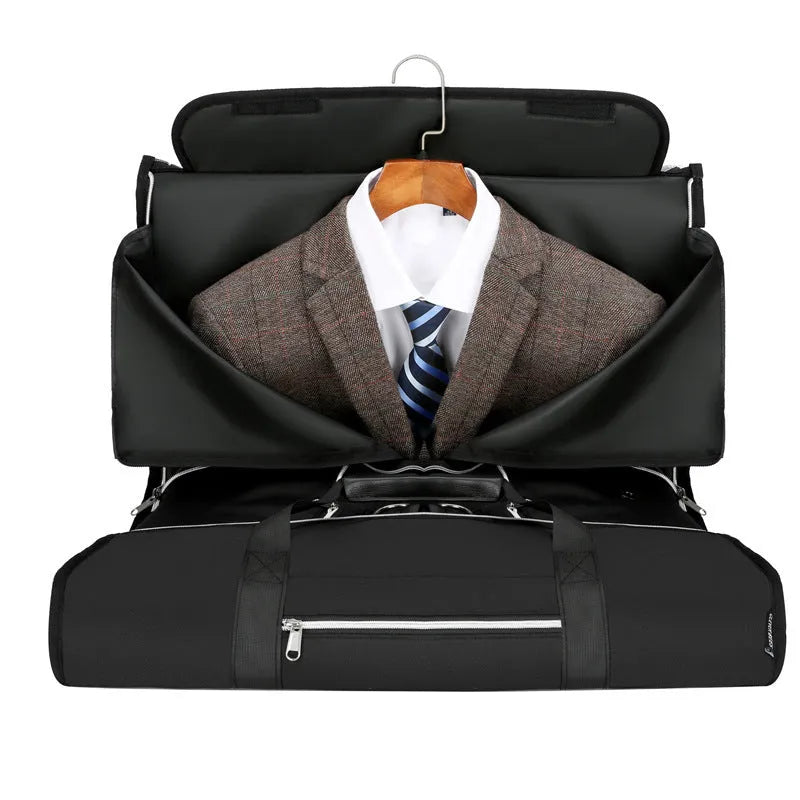 Oxford cloth sports bag in grey colour showing main compartment and dry-wet separation feature.