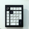 Wireless mechanical numeric keyboard with 0-9 keys in black colour option
