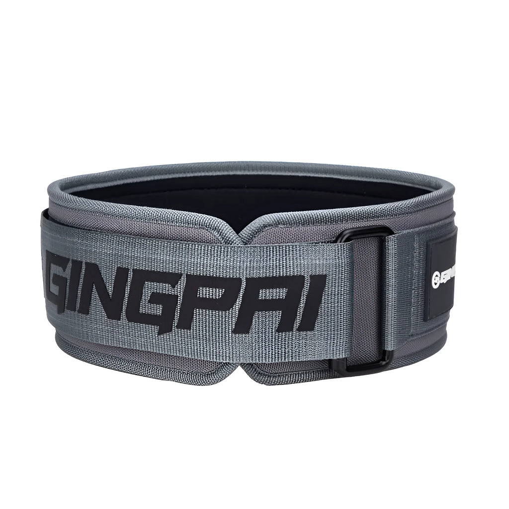 Army Green abdominal exercising and squat protection belt for weightlifting training, shown in size L.