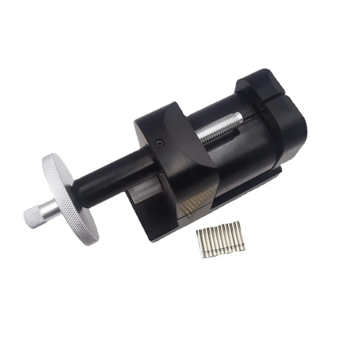 Watch strap removal tool set with 12 alloy steel pieces for professional watch repair