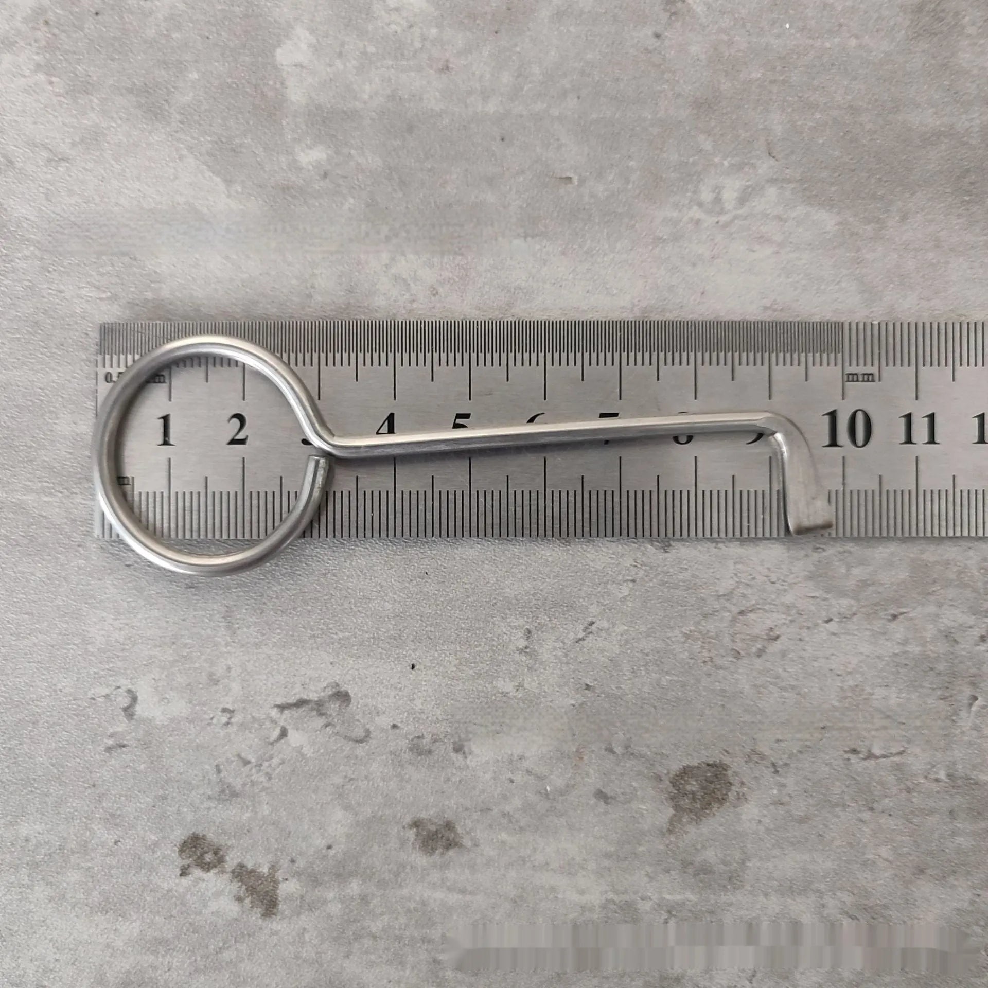 Two alloy wrench tools from portable universal tool set for household repairs